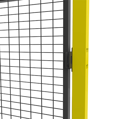 Thumbnail hinge lock