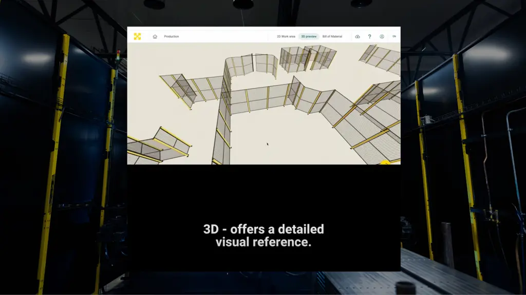 Youtube video om Axelent Safety Designs 3D-visualiseringsläge