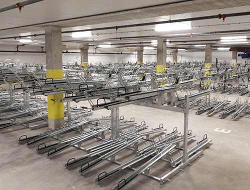 Kundcase 1000 cykelplatser till Linnéuniversitetet!