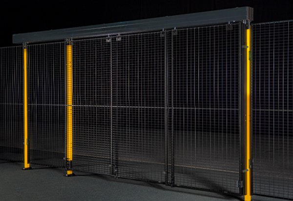 Trippel teleskopskjutport med skena – anpassningsmöjlighet vid begränsat utrymme