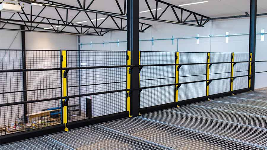 Höjd 1400 mm med panel