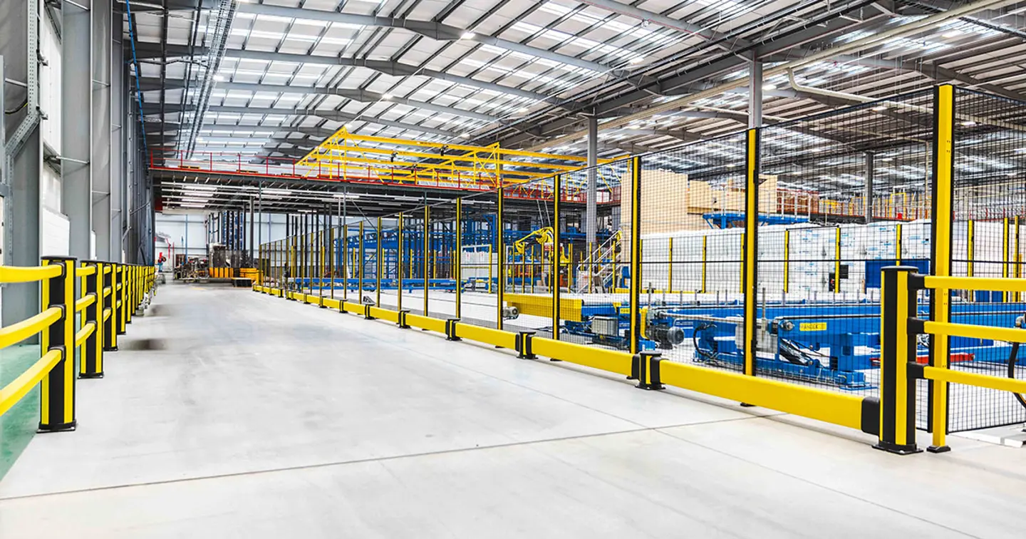 Maskinskydd och påkörningsskydd på British offsite